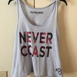 Flywheel “Never Coast” tank.